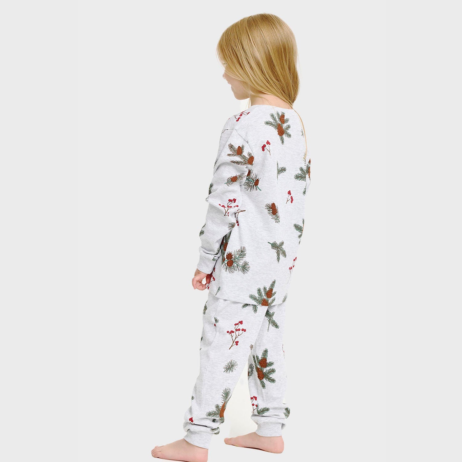 Ribbade pyjamas – Barn